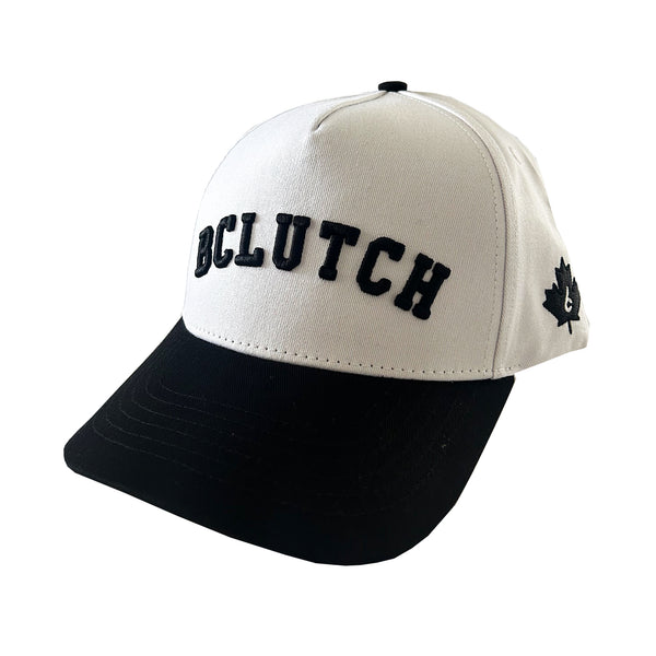 BCLUTCH White & Black Cap (Core Classic Edition)