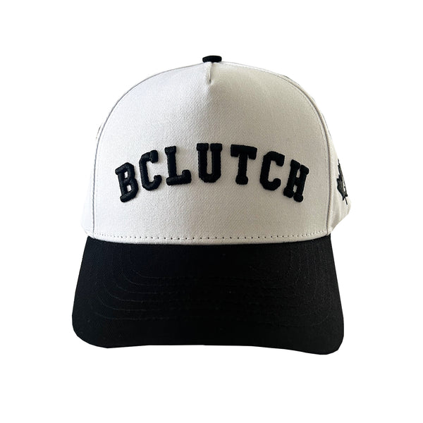 BCLUTCH White & Black Cap (Core Classic Edition)