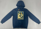 THE ICE GUARDIANS X BCLUTCH HOCKEY CARD HOODIE - STEEL BLUE